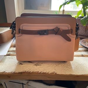 Coach Tate carryall colorblock